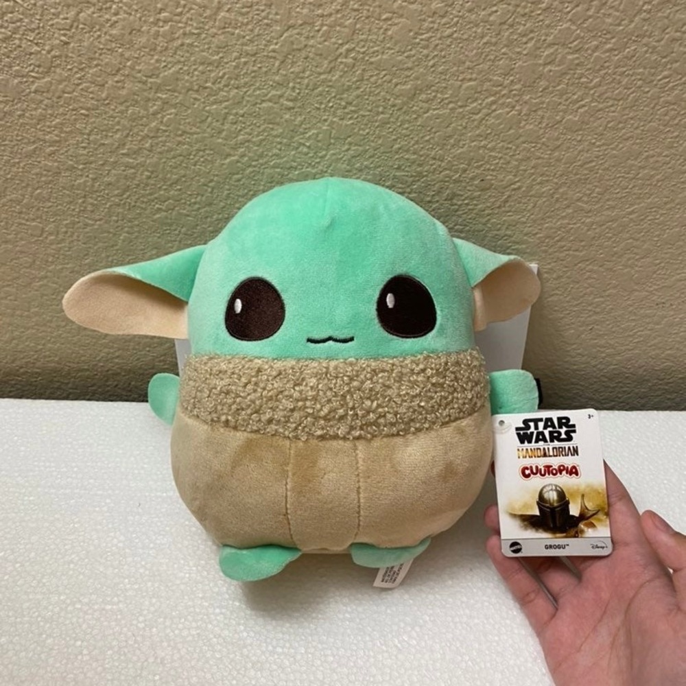 7” Star Wars the Mandalorian Cuutopia grogu plush